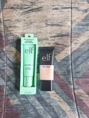 🌿 e.l.f. Primer Duo — Mint Melt + Liquid Poreless Putty (Brand New)